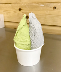 抹茶ごまジェラート